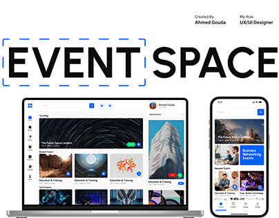 Project thumbnail - Event Space - UX/UI Case Study