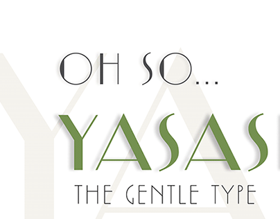 Type Specimen - YASASHII