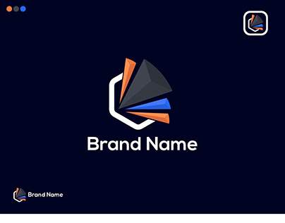 modern logo, abstract logo ,accounting logo