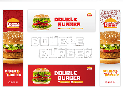 Double Burger | brand identity