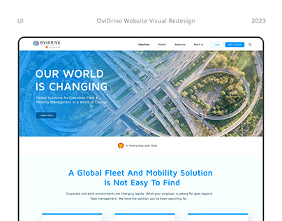 Company Website Visual Design 2022