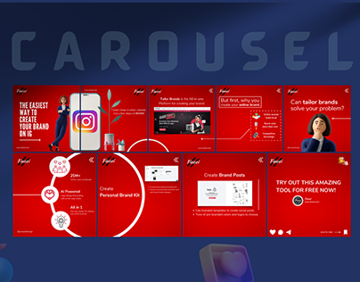 Carousel Post Designs || Digital Marketing Niche