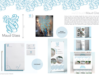 Maud Glass Branding