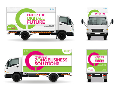 Zong Business Solutions Branding