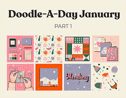 Doodle-A-Day January: PART 1
