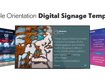 Digital Signage Templates