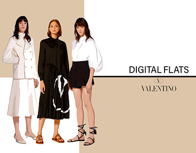 Digital Flats and Tech Packs (Valentino Collection)