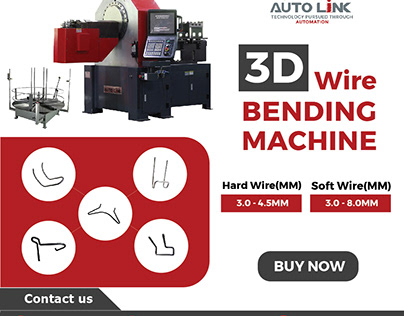 CNC Wire Bending Machine - 3D