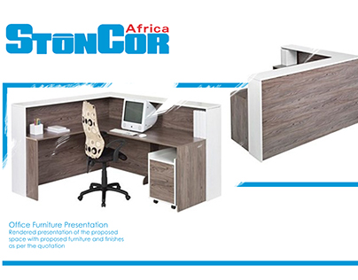 office reception revamp (stoncor africa)