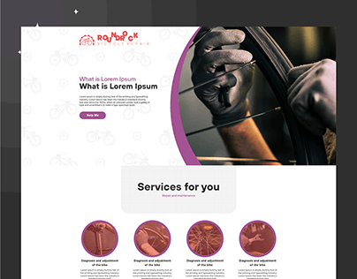 Bicycle Website Design