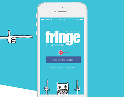 Fringe app redesign