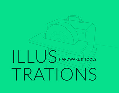 Tools Digital Illustrations