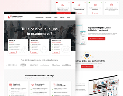 ContentSpeed the eCommerce agency - redesign 2019