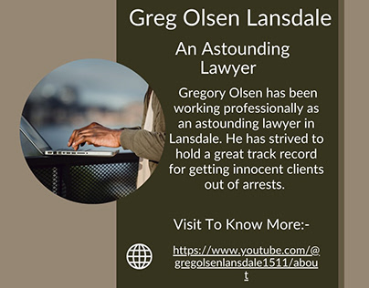 Greg Olsen Lansdale - An Astounding Lawyer