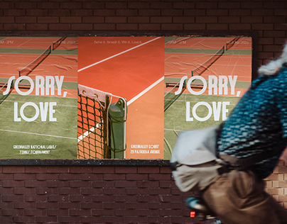 Tennis tournament posters