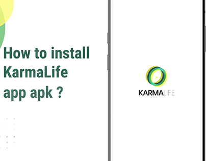 Quick guide to install the KarmaLife app
