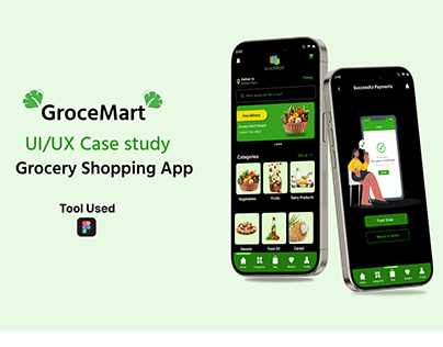 Project thumbnail - GroceMart - Online Grocery Shopping App