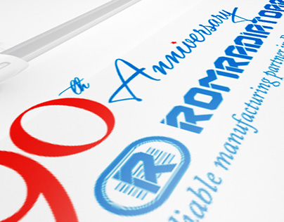 Romradiatoare - 90 Years Anniversary Logo