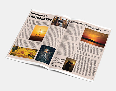 Magazine Inner Pages Design