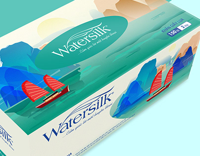 Water Silk Paper Tissue Packaging