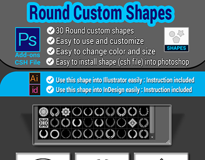 Round Custom Shapes