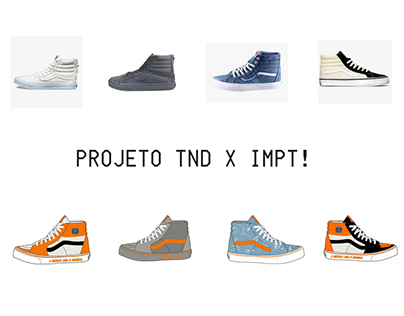 Sneaker Custom Creative Direction - IMPT X TND Sneakers