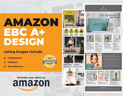 Amazon A+ Content | Listing | Lifestyle | Infographics