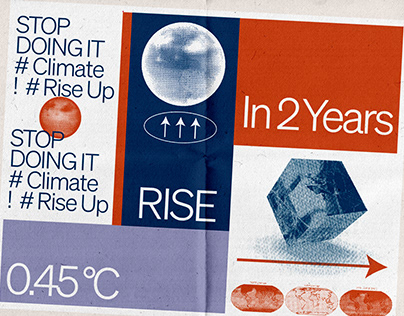 Climate issue poster