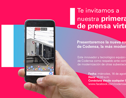 Invitación Rueda Prensa Virtual CODENSA