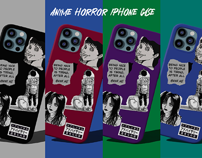 Anime Horror Iphone case collection
