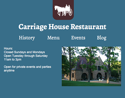 Carriage House Design Comps