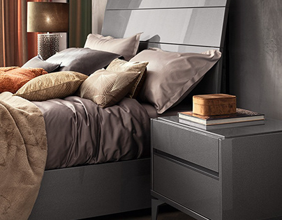 Graphite Nightstand – Bedroom Accent | Zilli Furniture