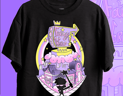 Chrono | Fairy World - T-shirt design