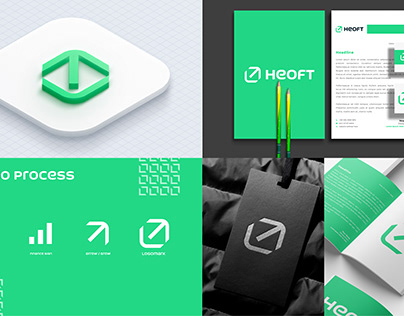 Heoft logo design branding