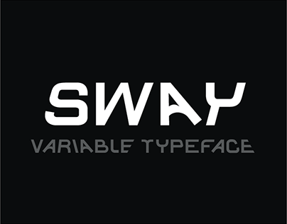 SWAY VARIABLE TYPEFACE