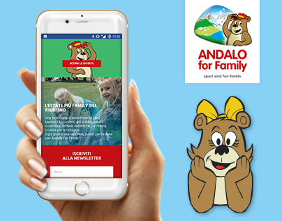 Andalo for Family - Responsive Web Design