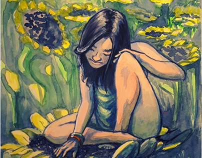 Sunflower Girl 🌻