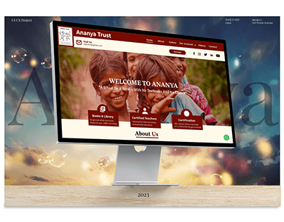 Website Redesign - Ananya Trust