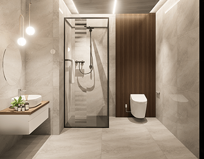 Minimal Washroom Design