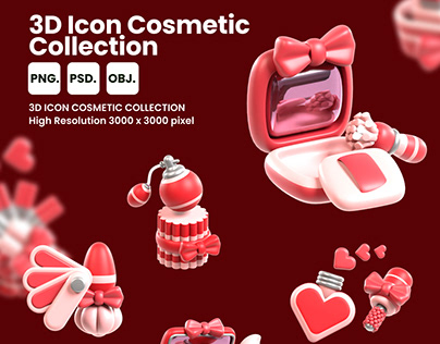 3d icon cosmetic