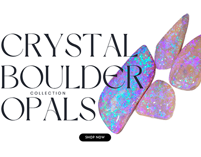Crystal Boulder Opals