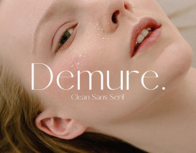 Demure - Clean Sans Serif