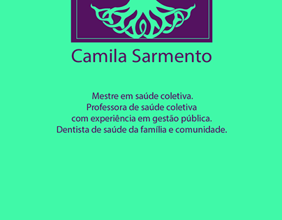 DrªCamila Sarmento - cartão digital
