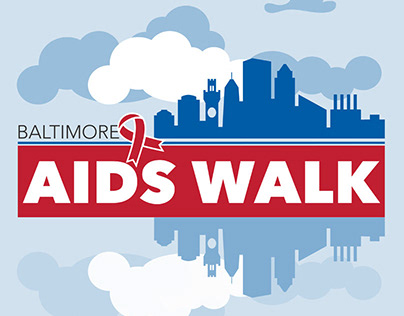 Baltimore Aids Walk Signage 2019