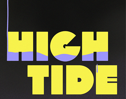 High Tide Animated Type