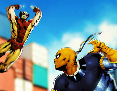 Wolverine vs Deathstroke