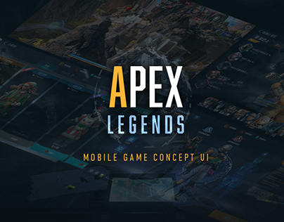 APEX Legends mobile | MOBA game UI concept design