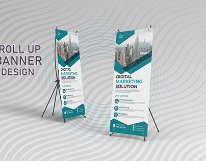 Corporate Roll-up Banner Design