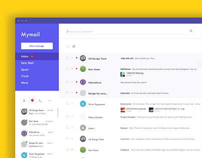 Mymail design concept