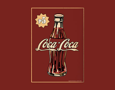 Coca-cola spoof poster design